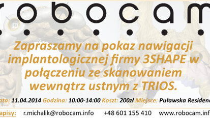 Robocam zaprasza na pokaz nowości!