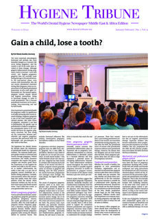 Hygiene Tribune Middle East & Africa No. 1, 2019