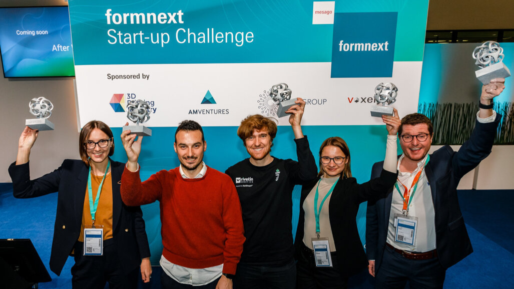 Formnext Start-up Challenge würdigt innovative Unternehmen im Bereich der additiven Fertigung