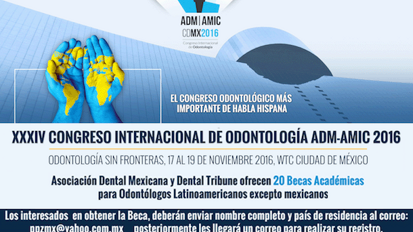 Dental Tribune le ofrece 20 becas para el Congreso Internacional de ADM