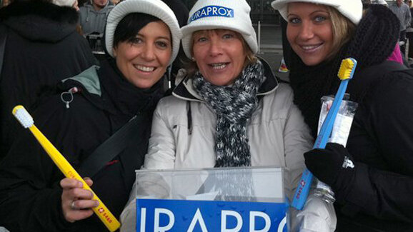 5000 Zahnbürsten für den guten Zweck