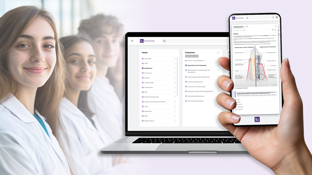 WIZDOM: Digitale Lernplattform für Zahnmedizin setzt neue Standards