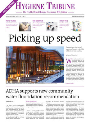 today daily ADHA Annual Session Nashville June 20, 2015 today daily ADHA Annual Session Nashville June 20, 2015