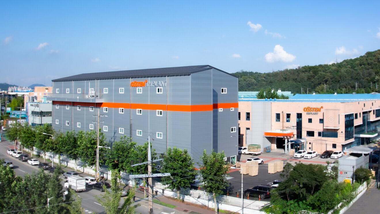 Osstem Implant’s medical equipment production headquarters in South Korea where its dental chair units, exported to 72 countries worldwide, are manufactured.