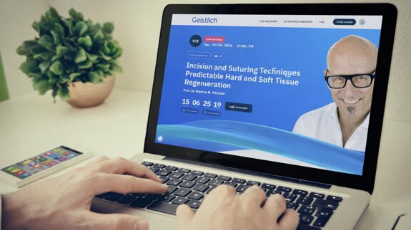 Regeneration starts here: Geistlich launches regenerative dentistry e-learning platform