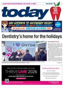 today Greater New York Dental Meeting Nov. 30, 2025
