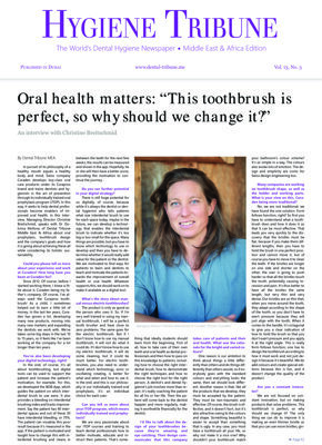 Hygiene Tribune Middle East & Africa No. 3, 2023 Hygiene Tribune Middle East & Africa No. 3, 2023