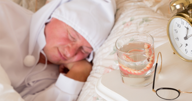 Die Dritten vor dem Schlafengehen immer rausnehmen