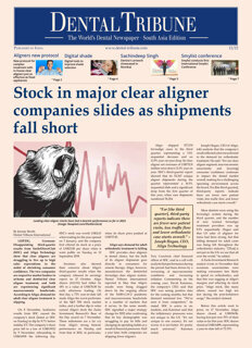 Dental Tribune South Asia No. 12, 2022
