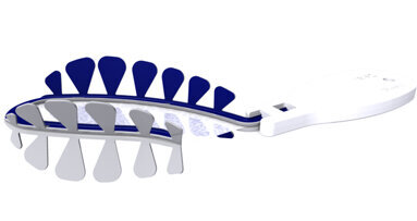 The Stegosaurus impression tray