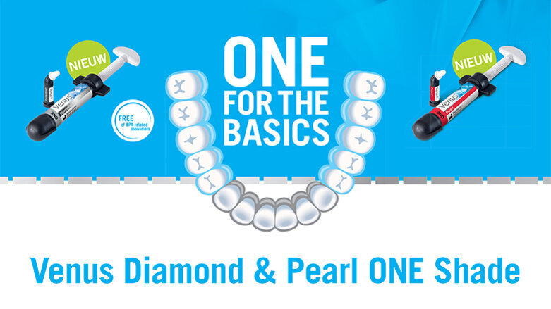 Kulzer introduceert Venus Diamond en Venus Pearl ONE Shade