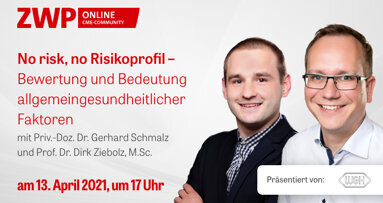 „No risk, no Risikoprofil“ – Live-Tutorial am 13. April ab 17 Uhr