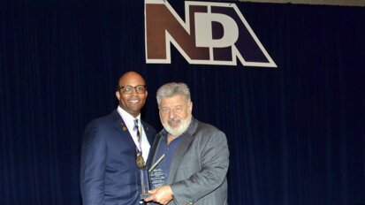 Steven W. Kess receives special recognition award from the National Dental Association