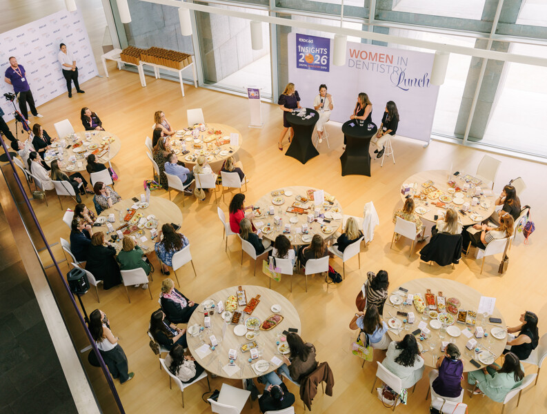 New to the program: the “Women in dentistry lunch.” The lunch included a panel discussion with four inspiring women: dental technician and digital nomad Marjorie Andrade, Beth Collington, President of exocad America, practice owner Michaela Sehnert, and moderator Christine McClymont, global head of marketing and communications at exocad. Their message was clear: greater empowerment, visibility, and networking for women in the dental industry.