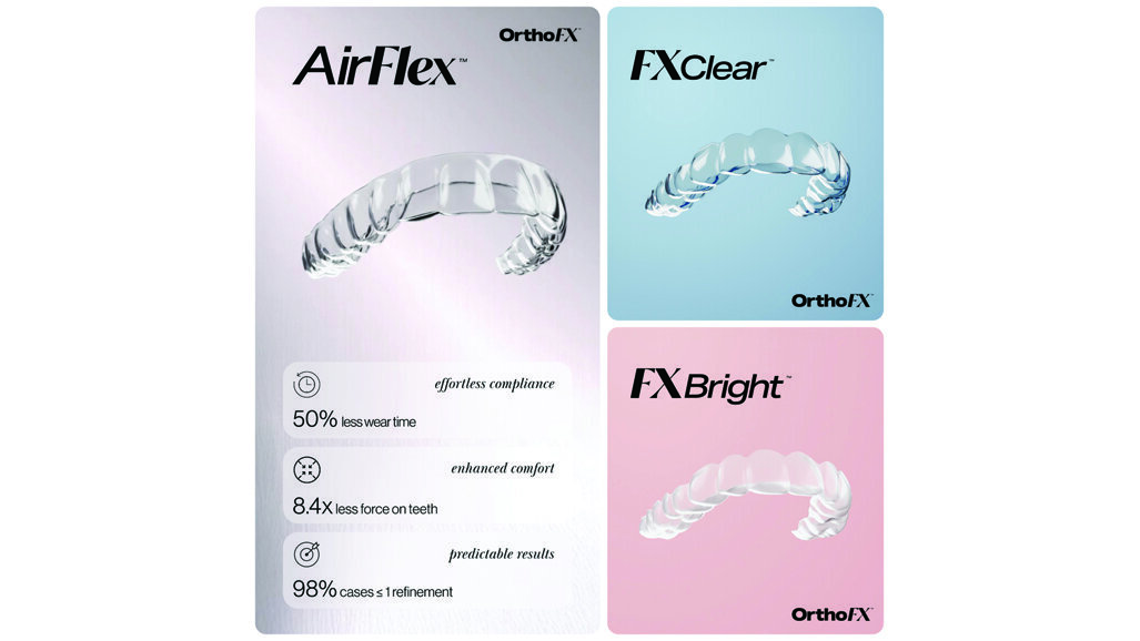 OrthoFX features a full line of clear aligner systems using the newest generation of proprietary polymers