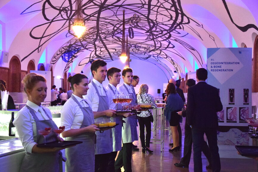 Attendees were welcomed at the historic venue. (Photograph: Franziska Beier, DTI) 