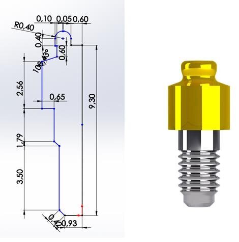 Fig. 1b - 2D Sketch and Rendering, OT Equator.