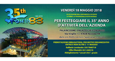 Rhein83, 35 anni di impegno, 35 anni di successi