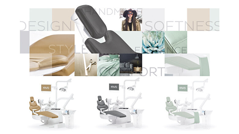 Style meets softness: New RELAXline Soft Upholstery for KaVo treatment units