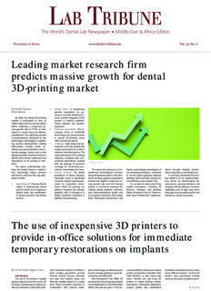 Lab Tribune Middle East & Africa No.6, 2023