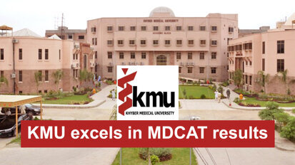 KMU excels in MDCAT results
