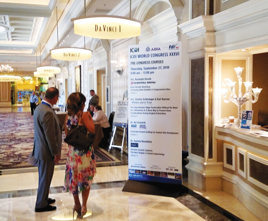 The 2018 International Congress of Oral Implantologists World Congress XXXVI. Photo by Humberto Estrada/DTA