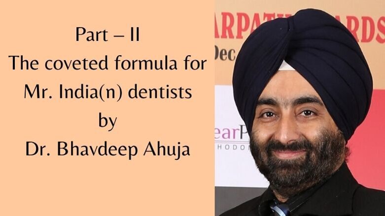 The rising costs in oral healthcare – Time to reboot & reset clinics for economics (Part 2)