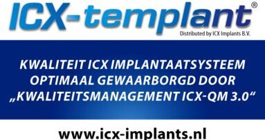 ICX test alle implantaatcharges en maakt testresultaten openbaar via website