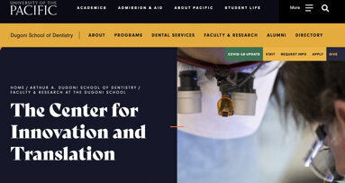 Dugoni School of Dentistry launches Center for Innovation and Translation to expand clinical research partnerships