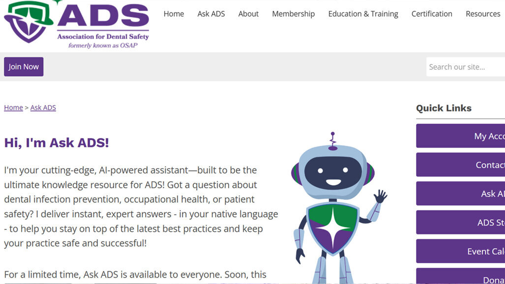 Dental AI platform Ask ADS launched to provide guidance