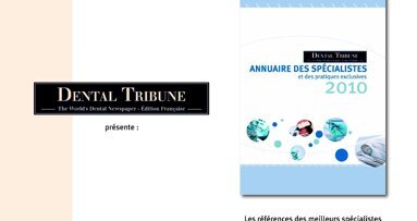 Création d’un annuaire des spécialistes en implantologie