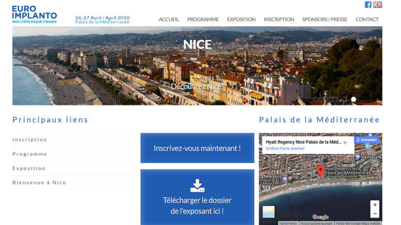 EDITO du journal Dental Tribune France : Congrès EURO IMPLANTO