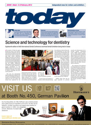 today AEEDC Dubai 2014