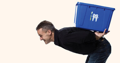 Recycling dental waste into marketing