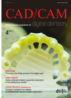 CAD/CAM international No. 4, 2017 CAD/CAM international No. 4, 2017