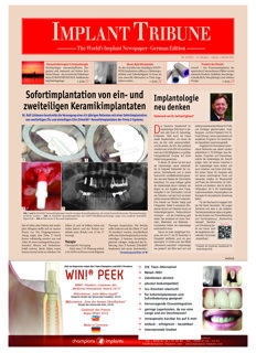 Implant Tribune Germany No. 1, 2014