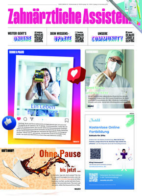 Zahnärztliche Assistenz No. 2, 2022 Zahnärztliche Assistenz No. 2, 2022