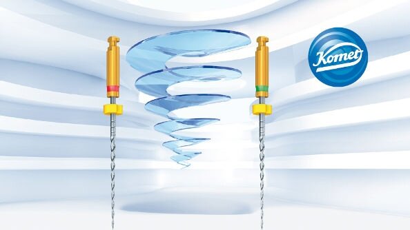 Aufbereitung des Wurzelkanals mit nur zwei Feilen