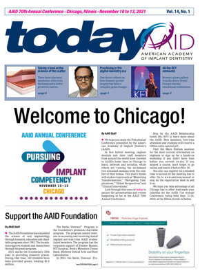 today AAID Annual Conference Chicago Nov. 10–13, 2021 today AAID Annual Conference Chicago Nov. 10–13, 2021
