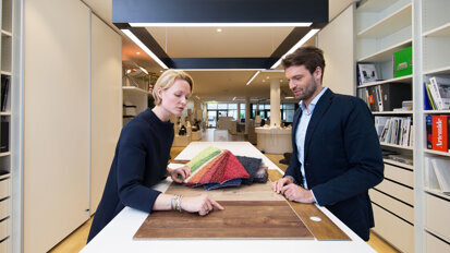 van der Ven Bemusterungsecke 1