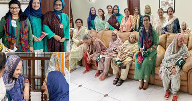 Oral health event at Bint-e-Fatima Old Age Home