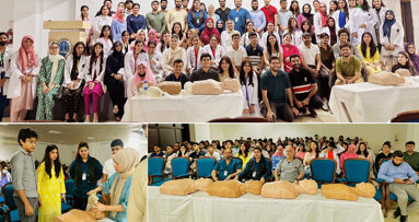 AIDM holds basic life support workshop