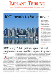 Implant Tribune U.S. No. 8, 2017