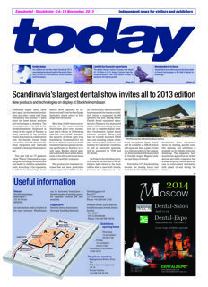 today Swedental 2013 today Swedental 2013