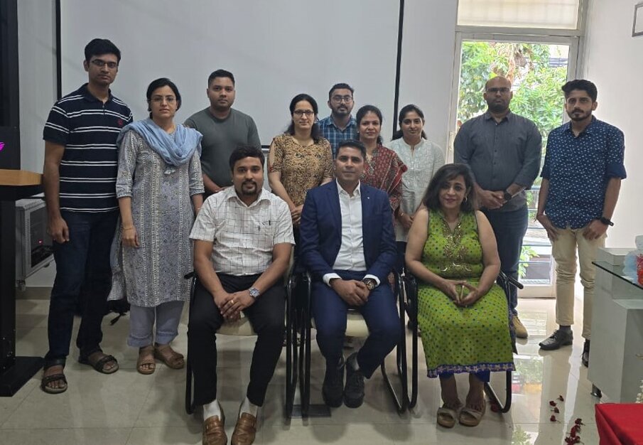 Fig 3: Pre conference workshop on Digital implant full-arch planning on Blue-sky Bio platform by Dr. Nehas