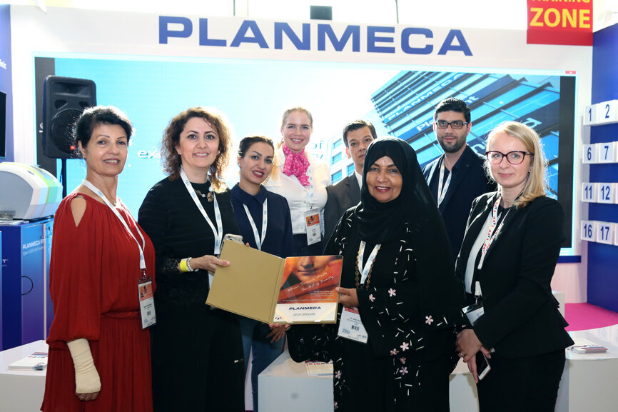 Gold Sponsor Planmeca presented their dream clinic at the exhibition