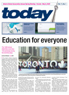today Ontario Dental Association Meeting, Toronto, May 8, 2025