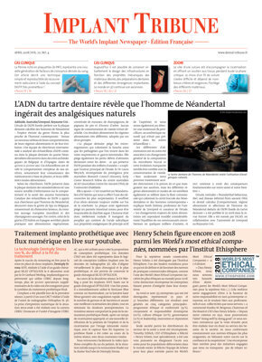 Implant Tribune France No. 2, 2018