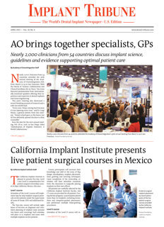 Implant Tribune U.S. No. 4, 2015