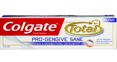 Colgate® Total® Pro Gengive Sane riduce i problemi gengivali in due settimane